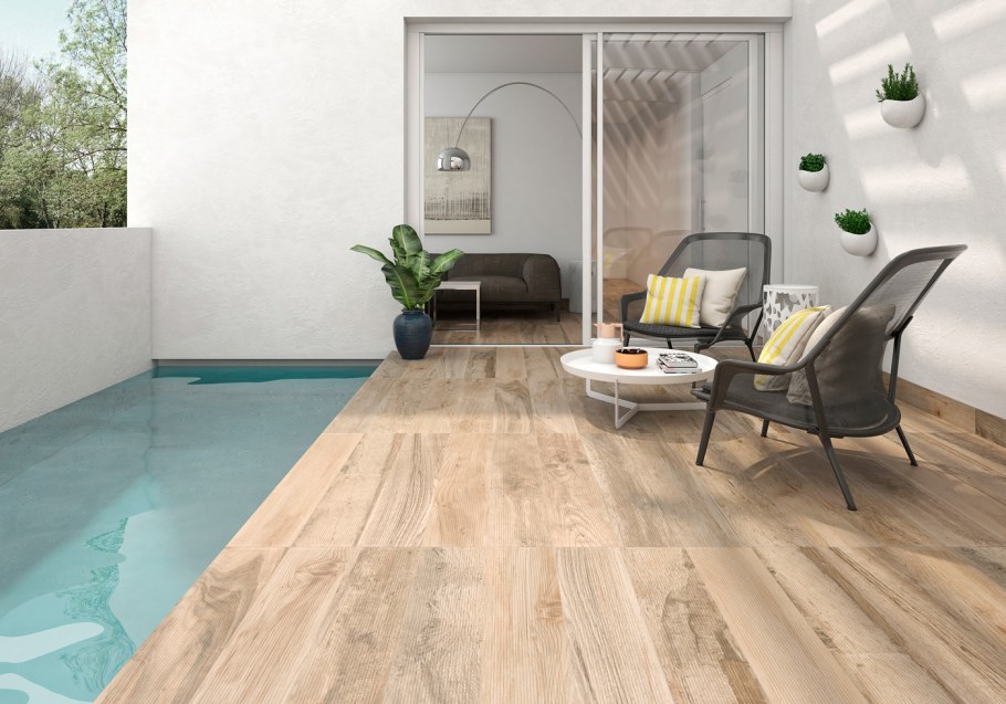 Керамогранит Roca Borneo Gris rectificado 19,5x120