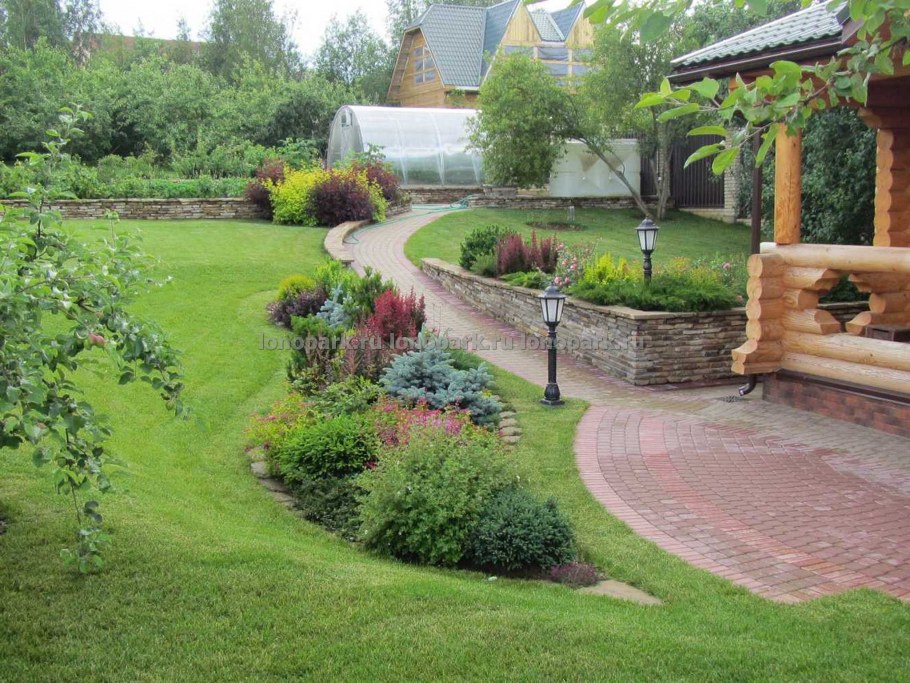 Стиль Фьюжн в ландшафтном дизайне