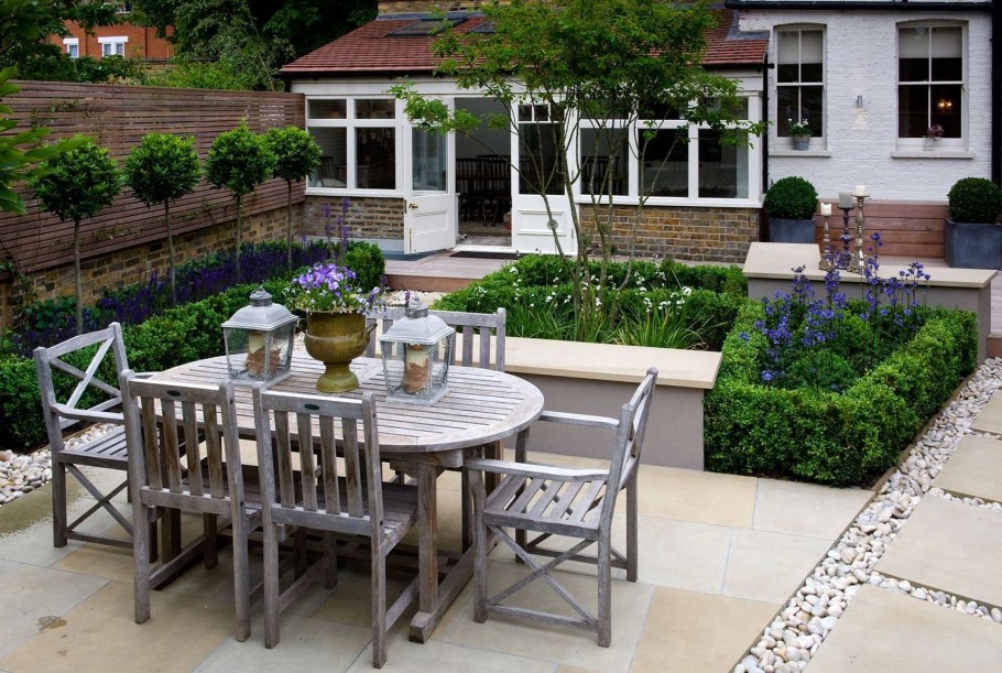 Стиль Фьюжн в ландшафтном дизайне