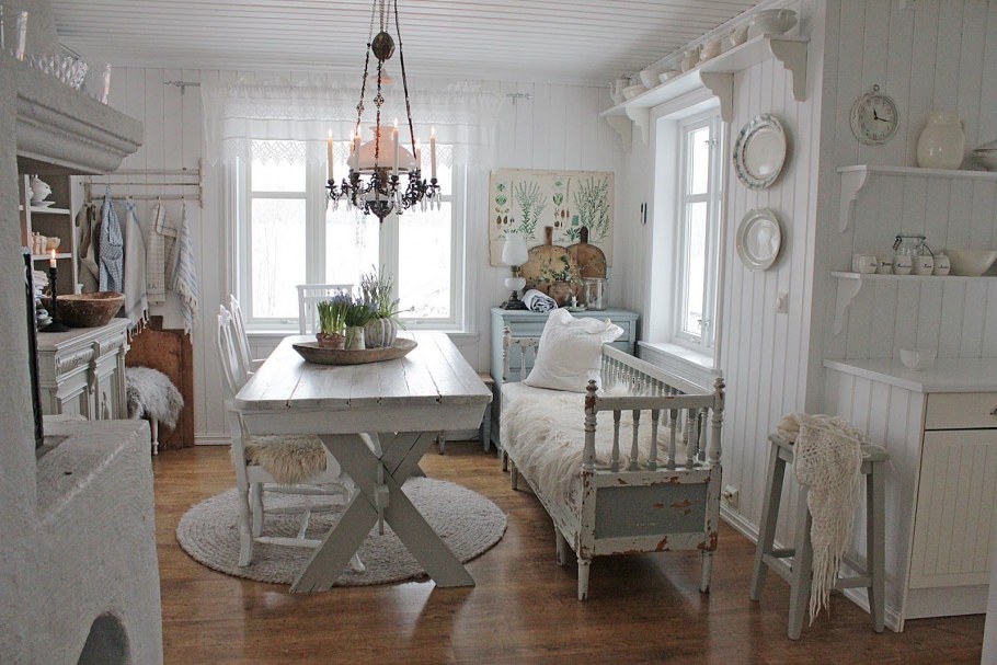 Кантри Шик готовые комнаты