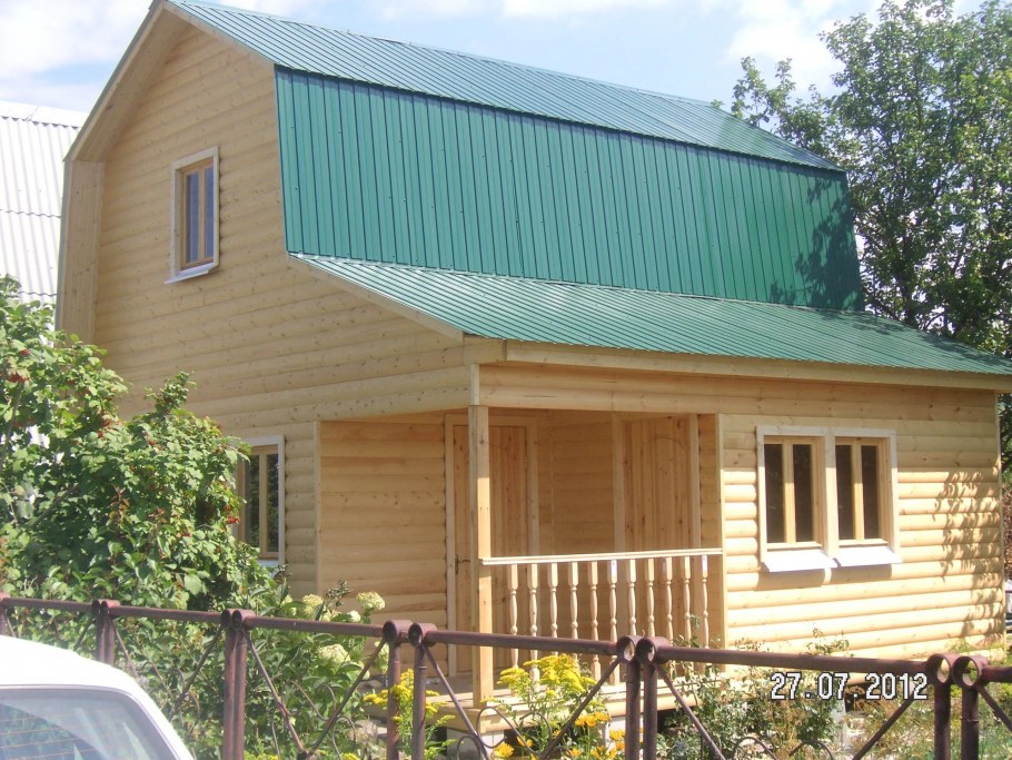 Веранда для дачи деревянная