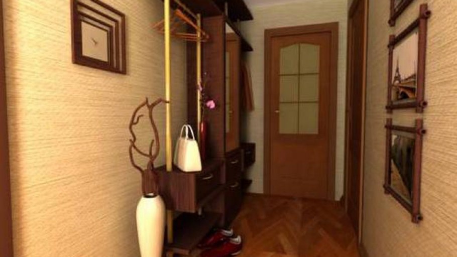 Интерьер маленькой прихожей