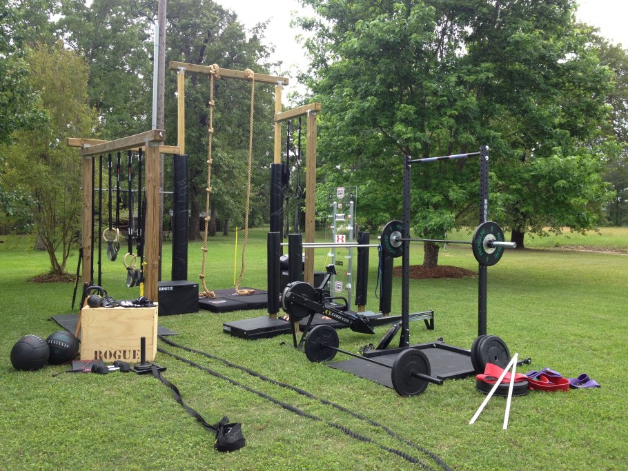 Уличная площадка для кроссфита