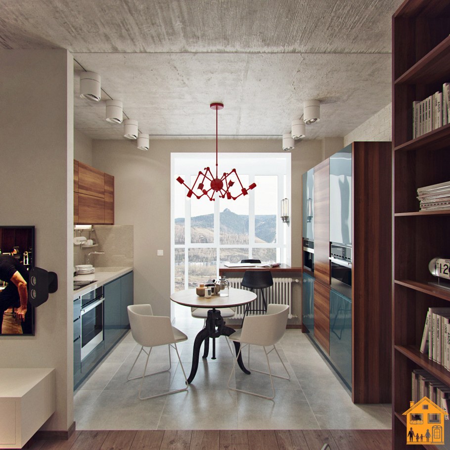 Креативный интерьер однушки