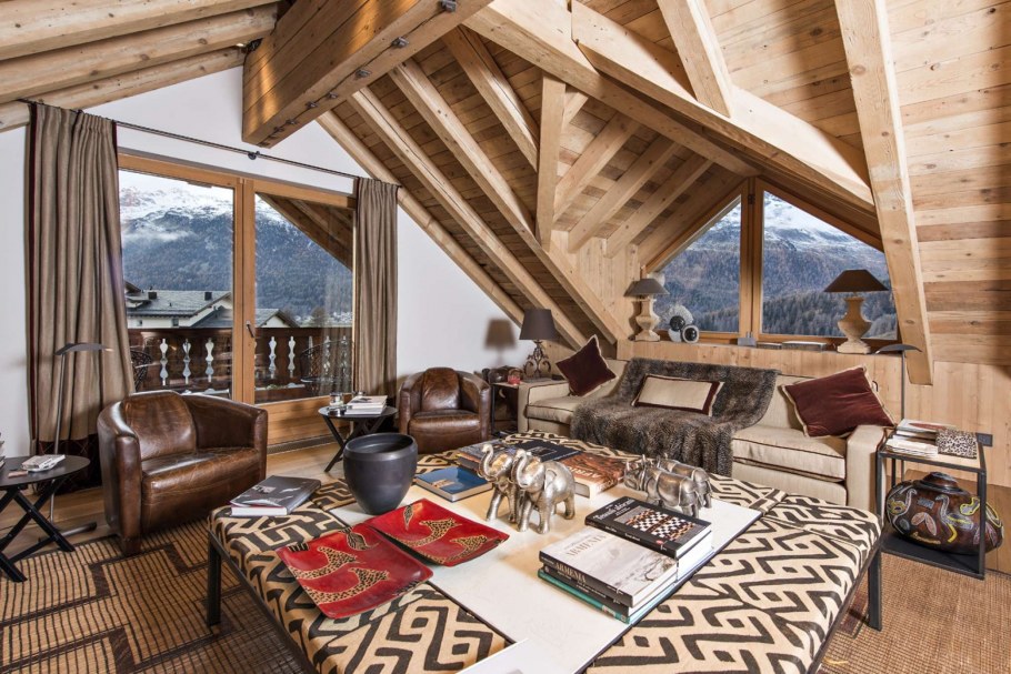 Ультрасовременное Шале интерьер