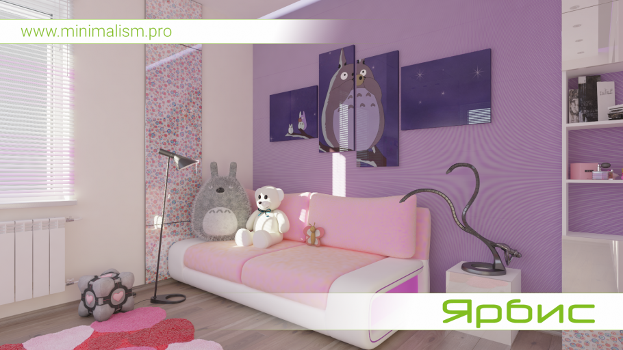 Декор комнаты для девочки подростка