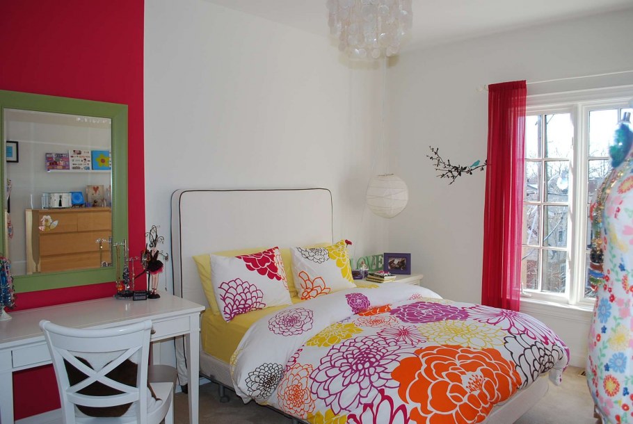 Планировка маленькой комнаты для подростка девочки