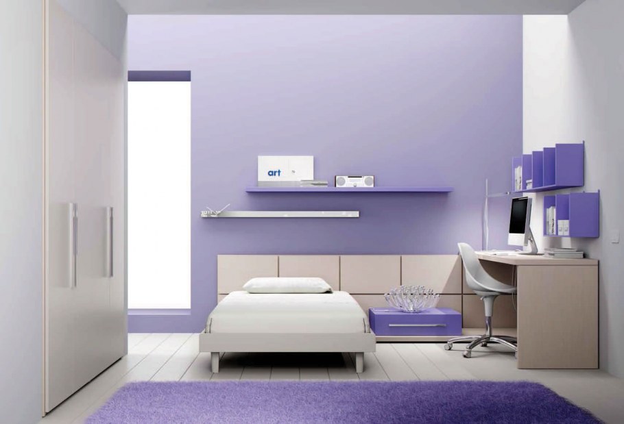 Обои в комнату в современном стиле для подростка девушки