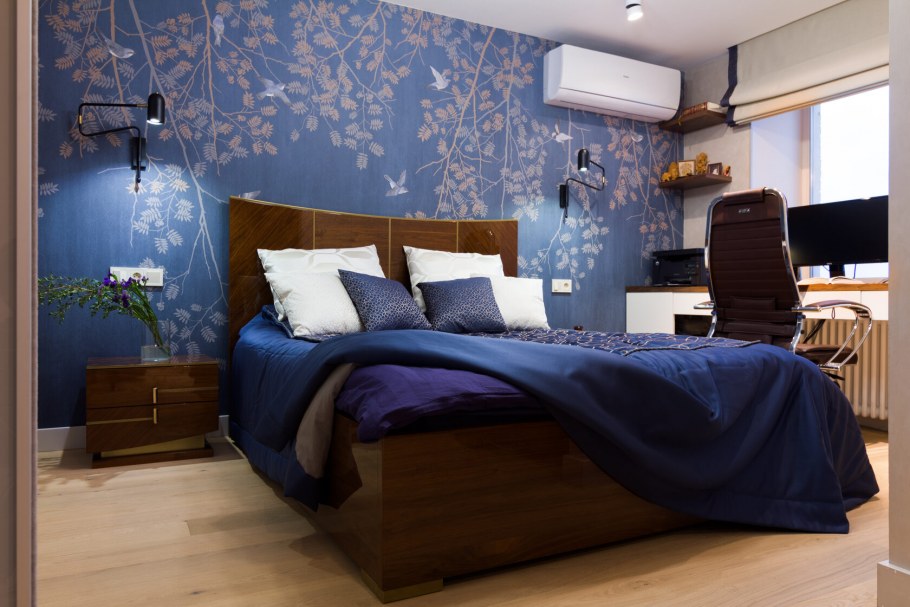 Стена в комнате подростка