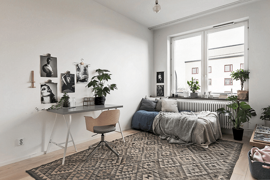 Скандинавский стиль для мужчин интерьер