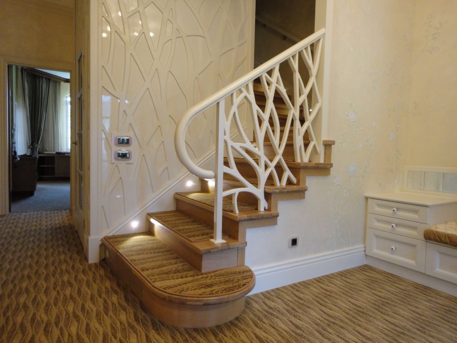Оформление лестницы