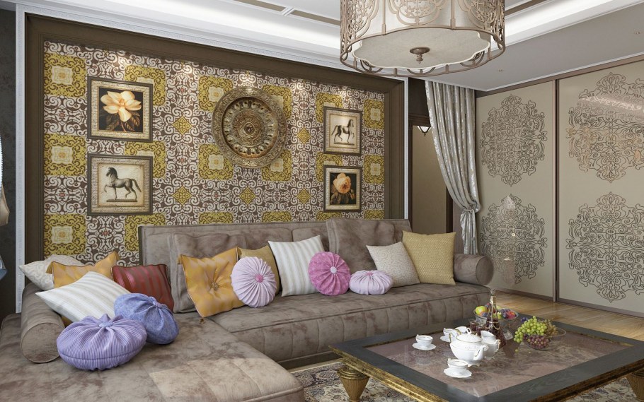 Расписать стену в квартире