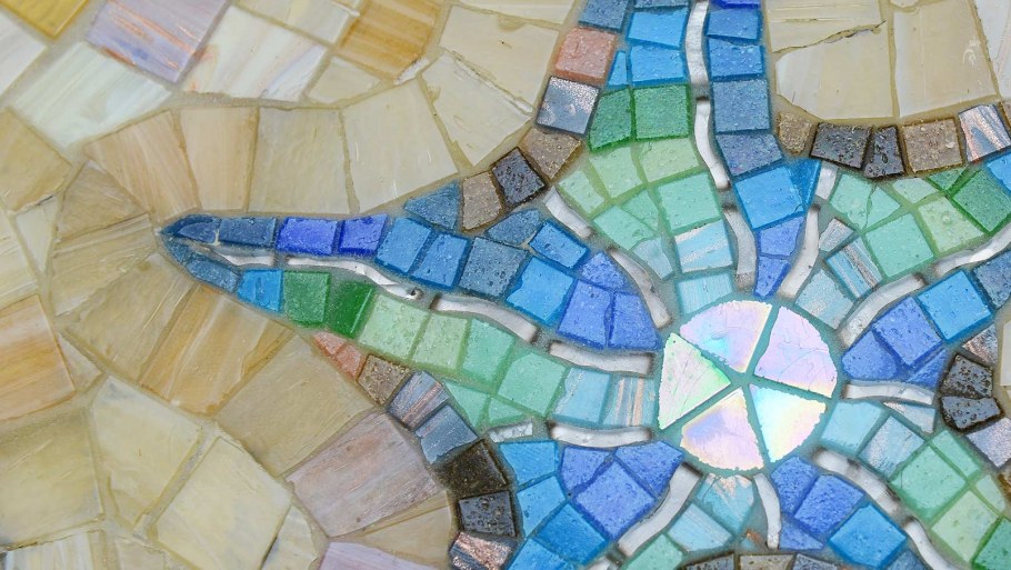 Мозаика морская тема