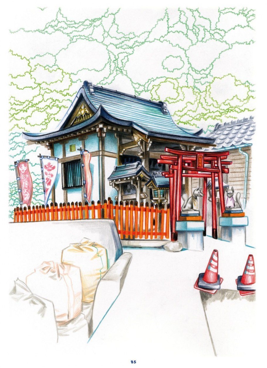 Японская архитектура маркерами