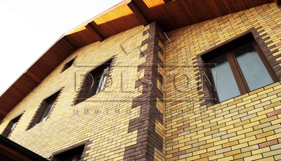 Отделка углов из кирпича