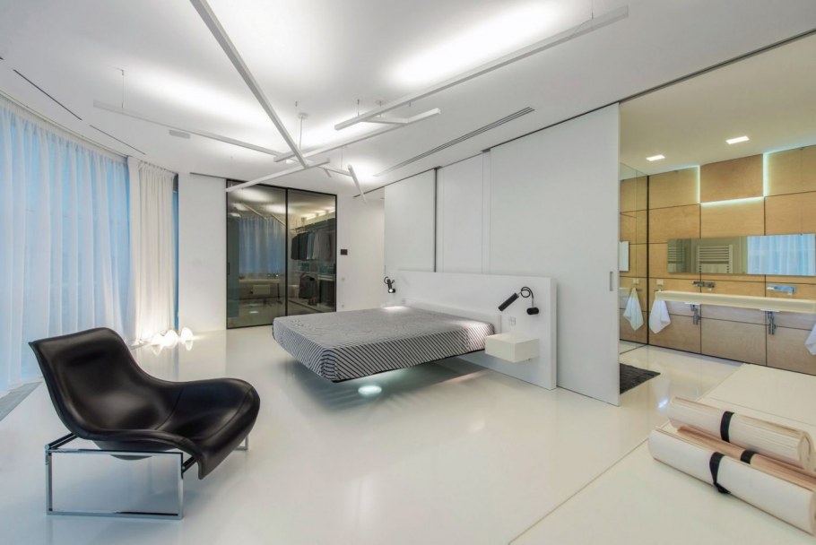 Кровать в стиле будущего