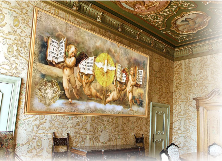 Классика с фресками батальных сцен парадные залы