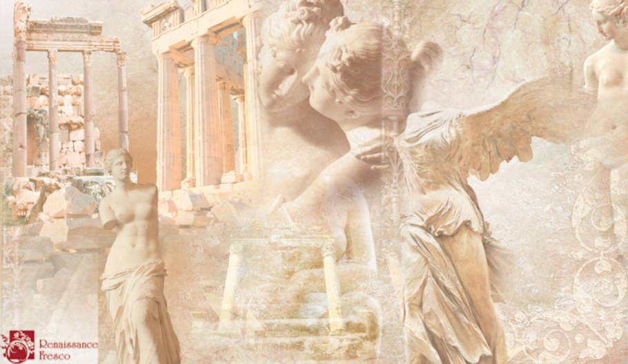 Фрески в античном стиле