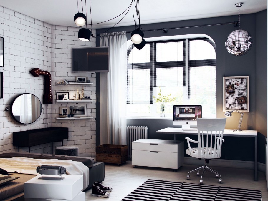 Обустройство комнаты подростка