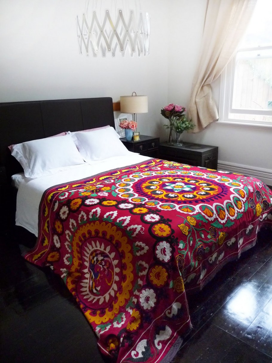 Марокканский стиль оранжевое покрывало