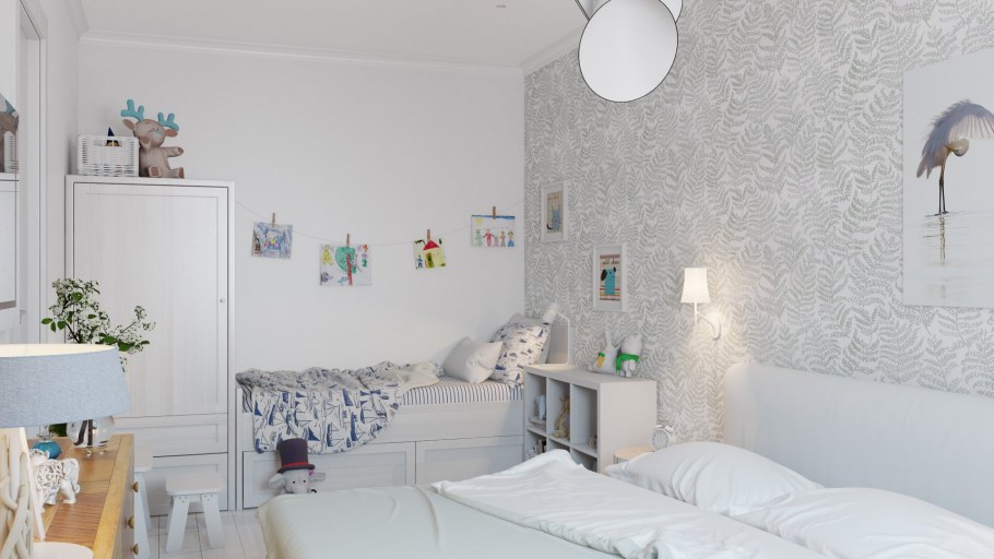 Силк Пластер в интерьере