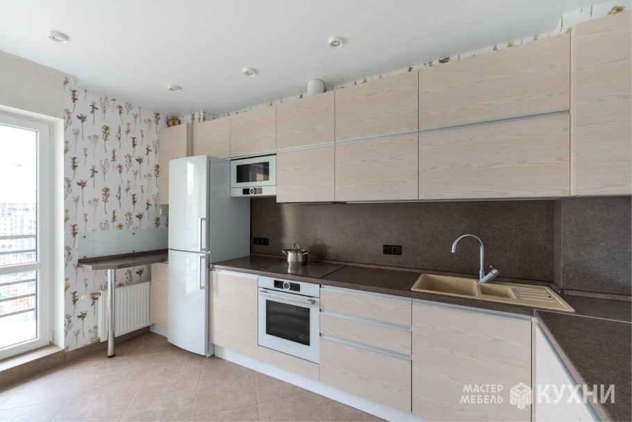 Кухня ЛДСП бежевая