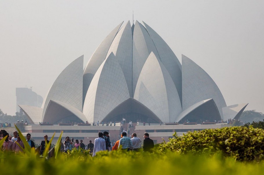 Храм лотоса в Нью-Дели, Индия