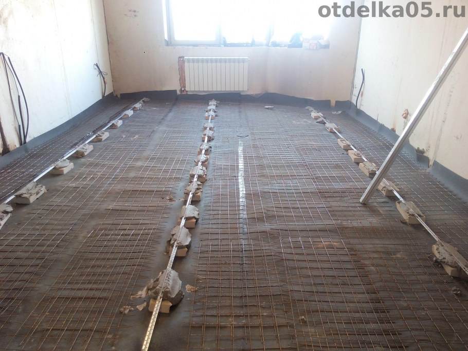 Бетонная стяжка пола