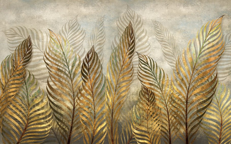 Аффреско пальмовые листья