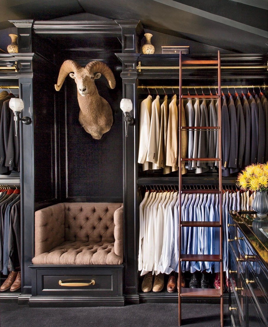 Мужская гардеробная