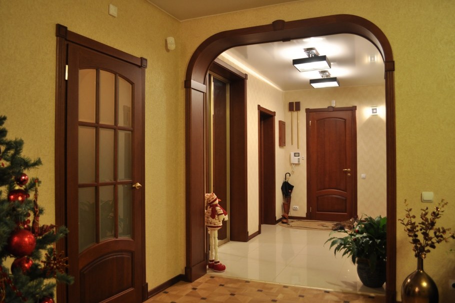 Арка в прихожей