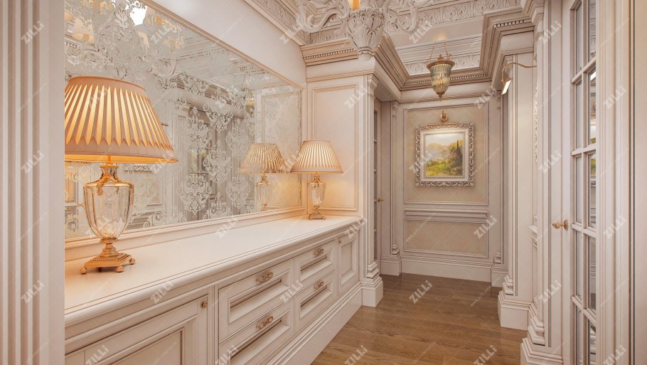 Стены в классическом стиле