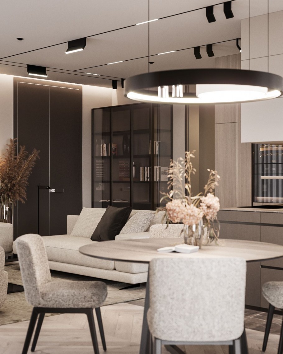 Стильный интерьер гостиной