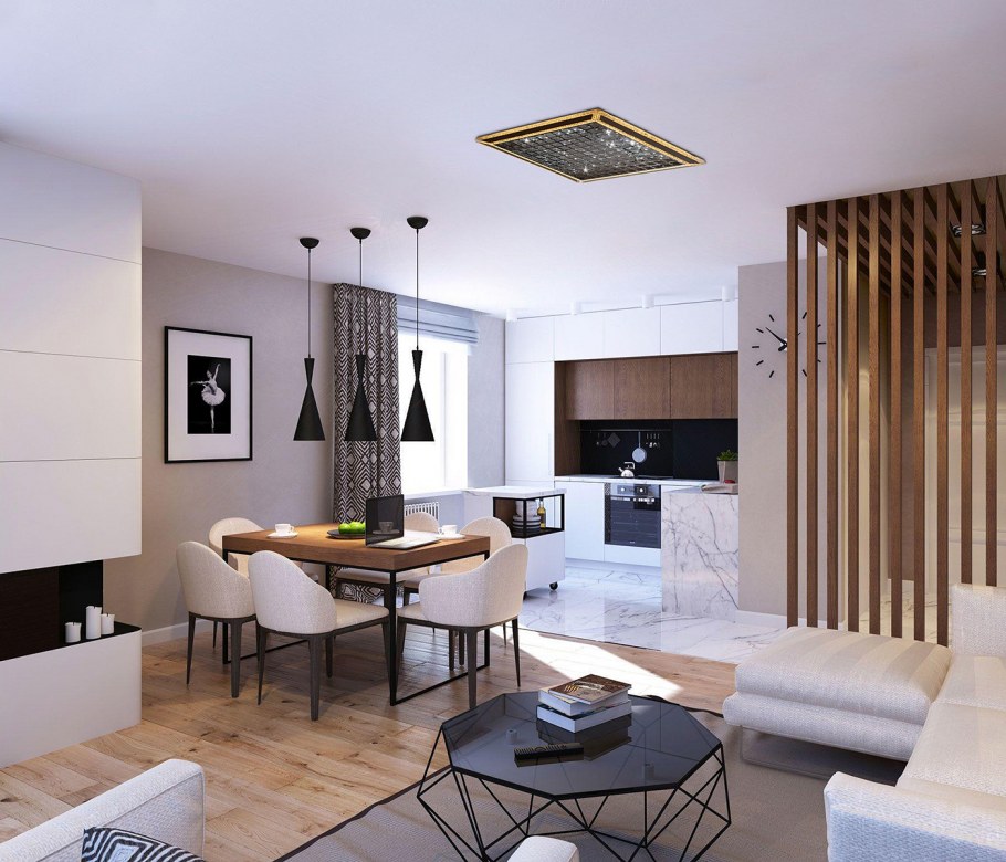 Американский стиль в интерьере