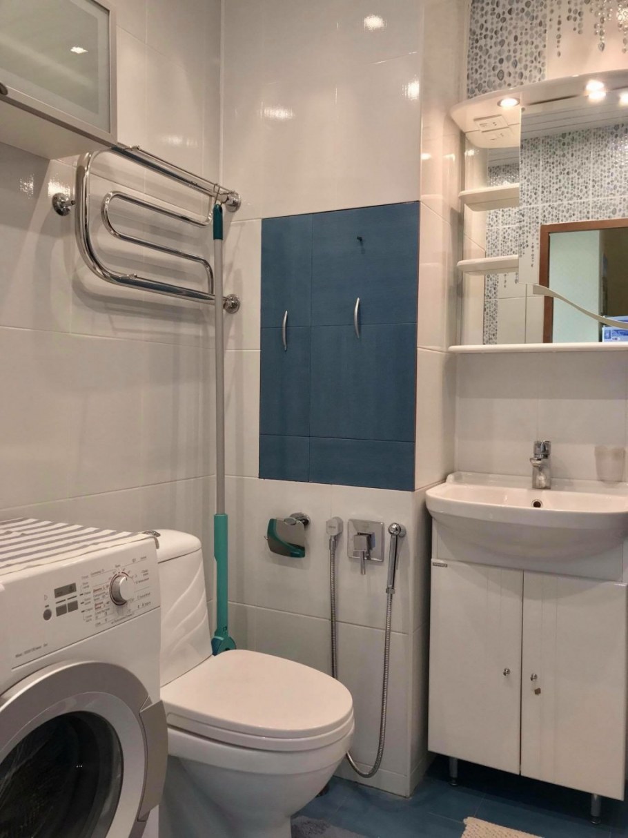 Объединение ванны и туалета