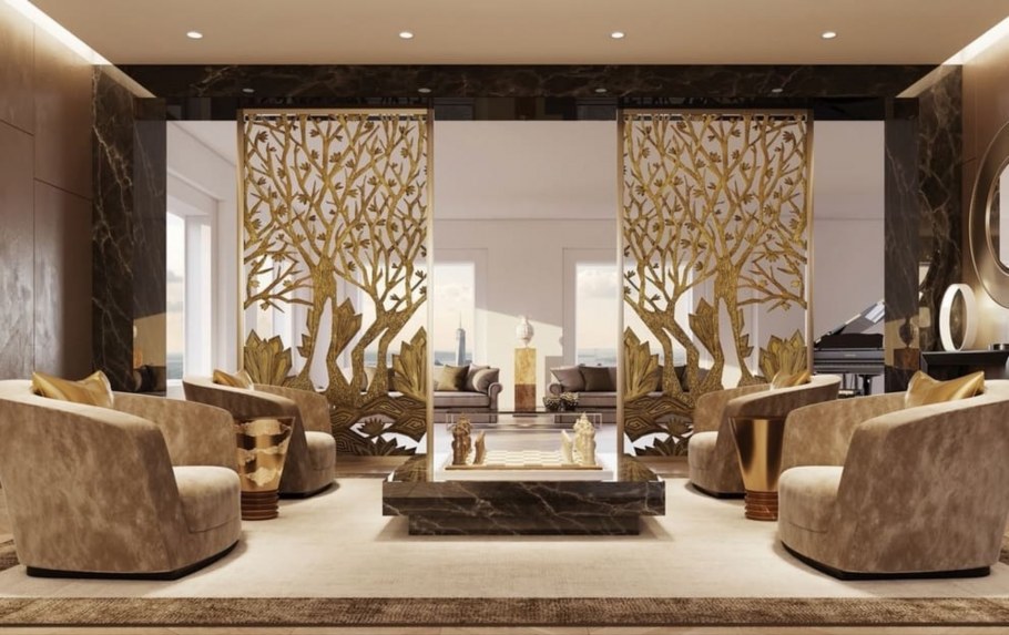 Декоративные панели ар-деко