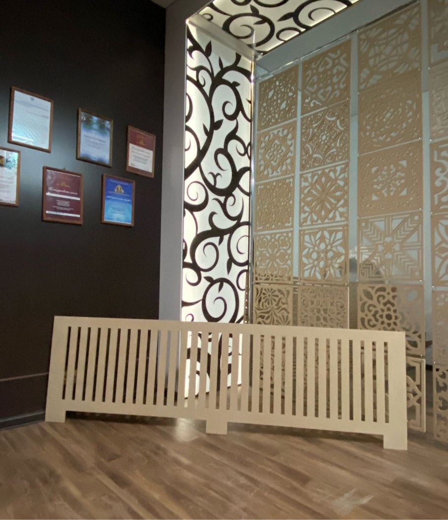 Резные перегородки для зонирования