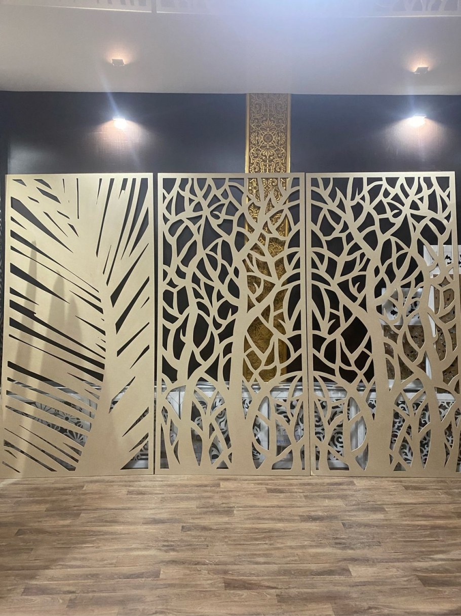 Резные перегородки для зонирования