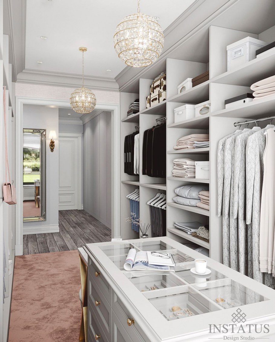 Комната с гардеробной