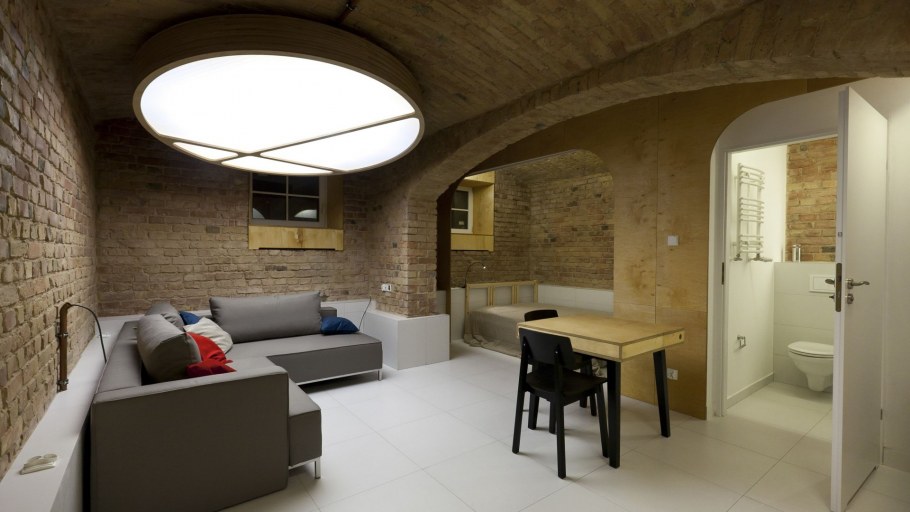 Интерьер в стиле бункера