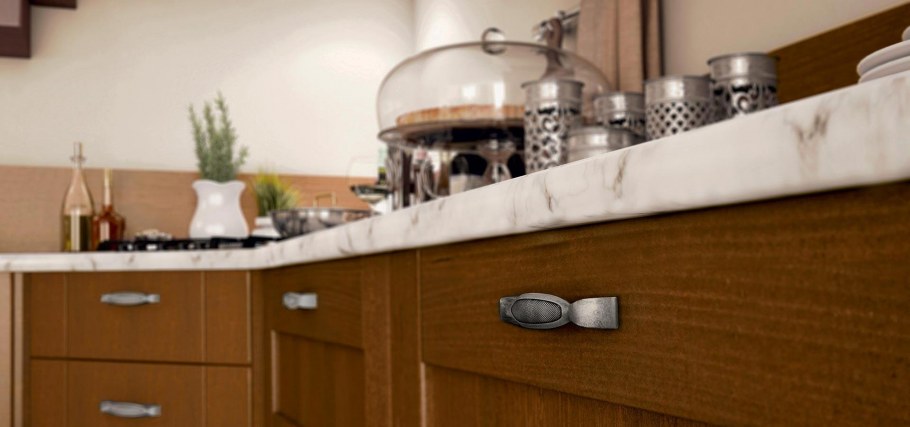 Ручки для кухни в интерьере