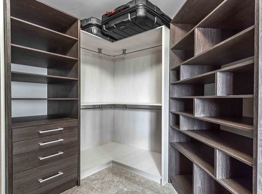 Гардеробные из ДСП