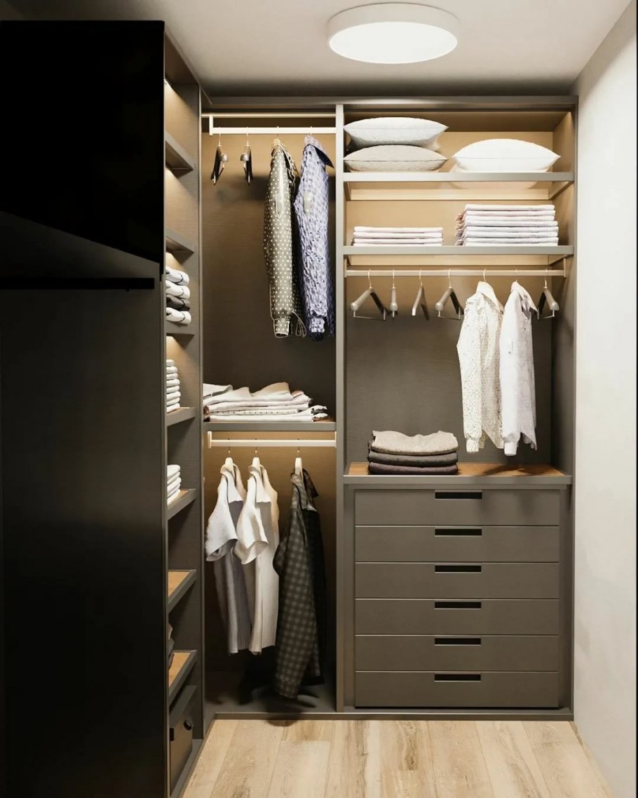 Гардеробная комната планировка икеа