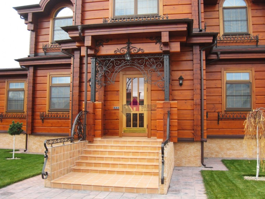 Дом из клееного бруса русская усадьба