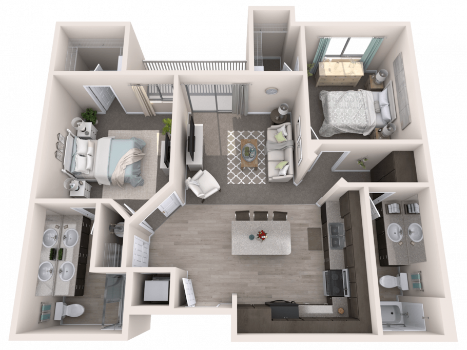 Floorplan 3d проекты