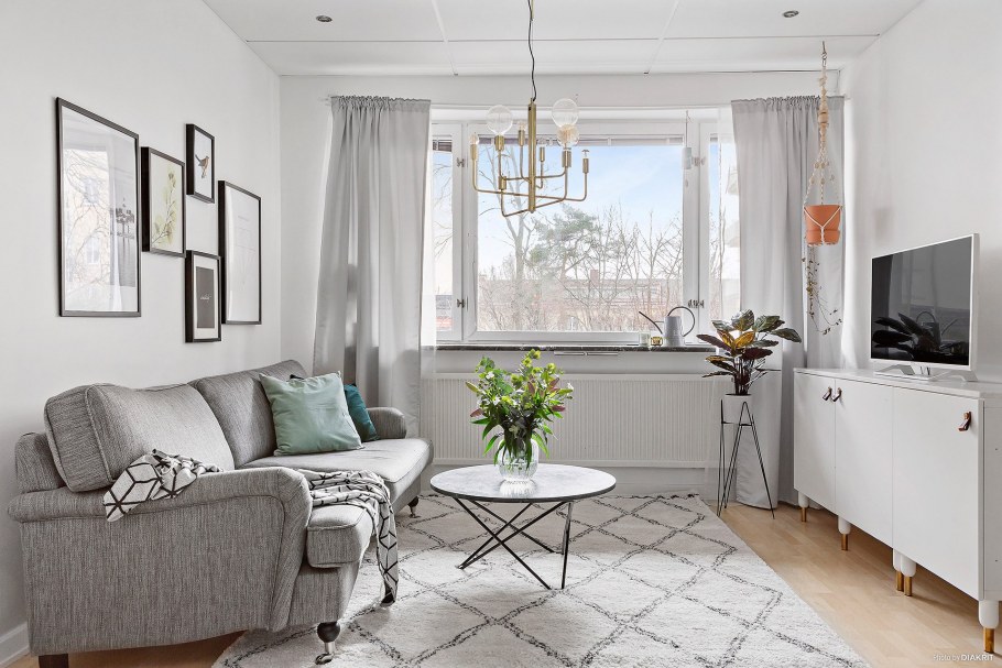 Скандинавский стиль в малогабаритной квартире