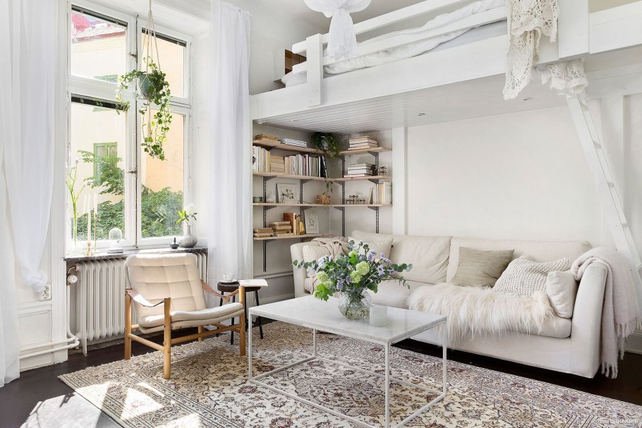 Уютные интерьеры маленьких квартир