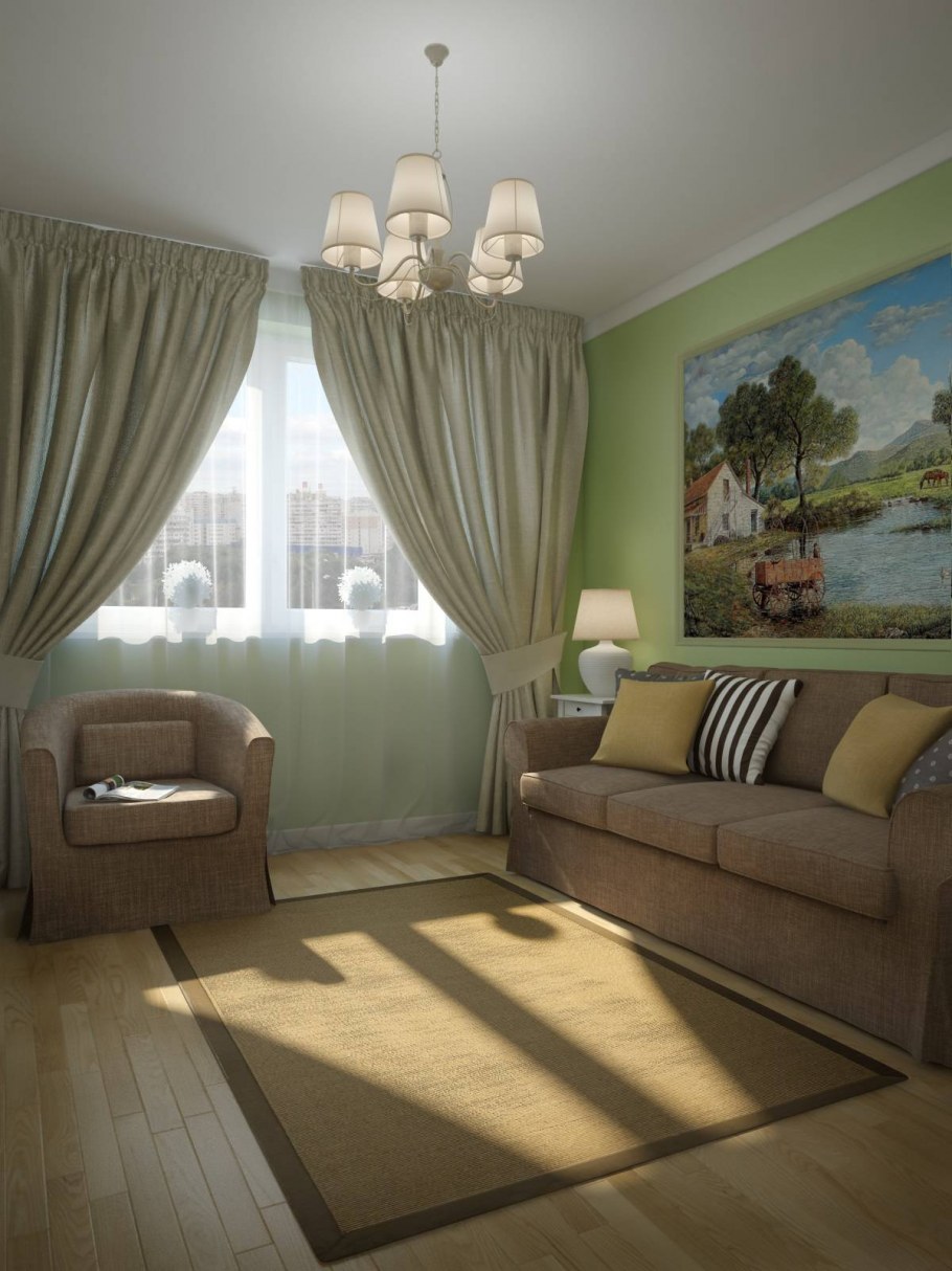 Интерьер двухкомнатной квартиры