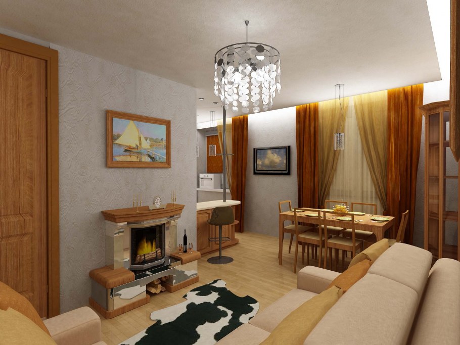 Интерьер хрущевки