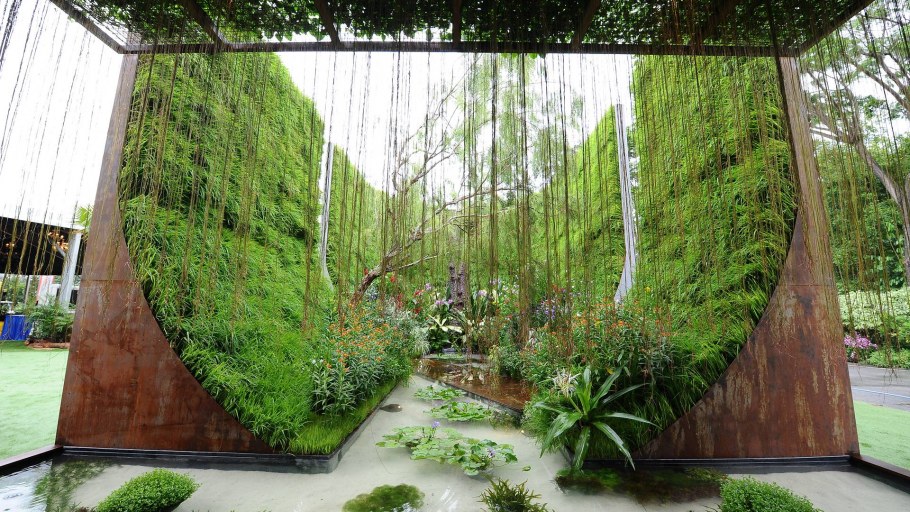 Сад инсталляция